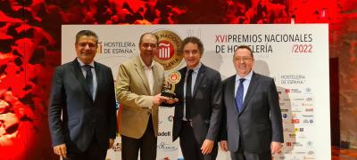 El chef valenciano Jorge de Andrés ha sido reconocido en los Premios Nacionales de Hostelería 2022